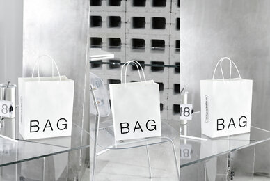 Paper Bag Mockups for Photoshop PSD