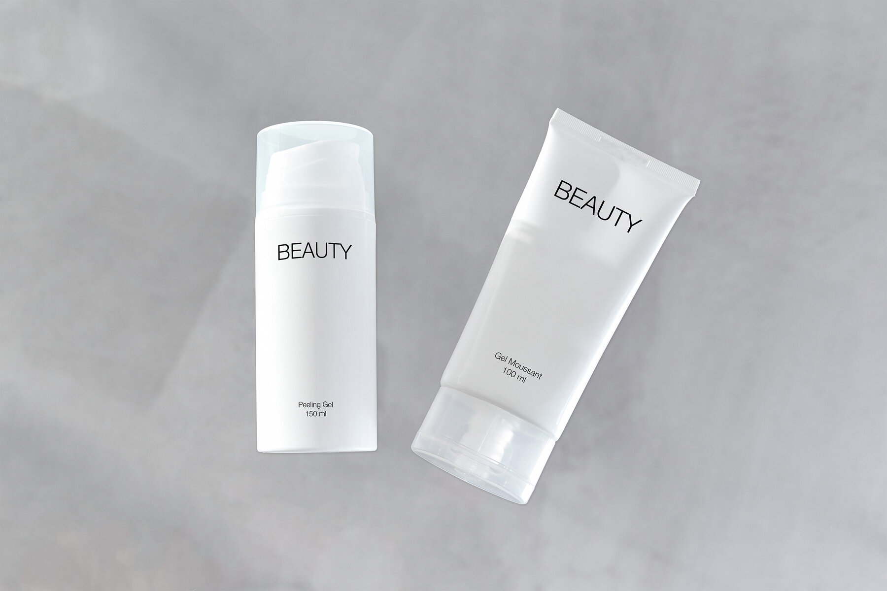 Hand Cream Tube and Cosmetic Bottle Mockups for Photoshop PSD 4