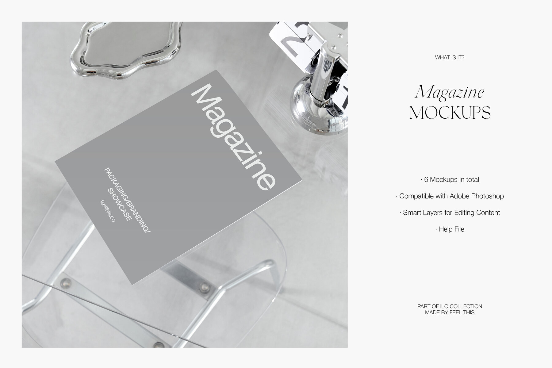 Magazine Notebook iPhone and iPad Mockups for Photoshop PSD 2