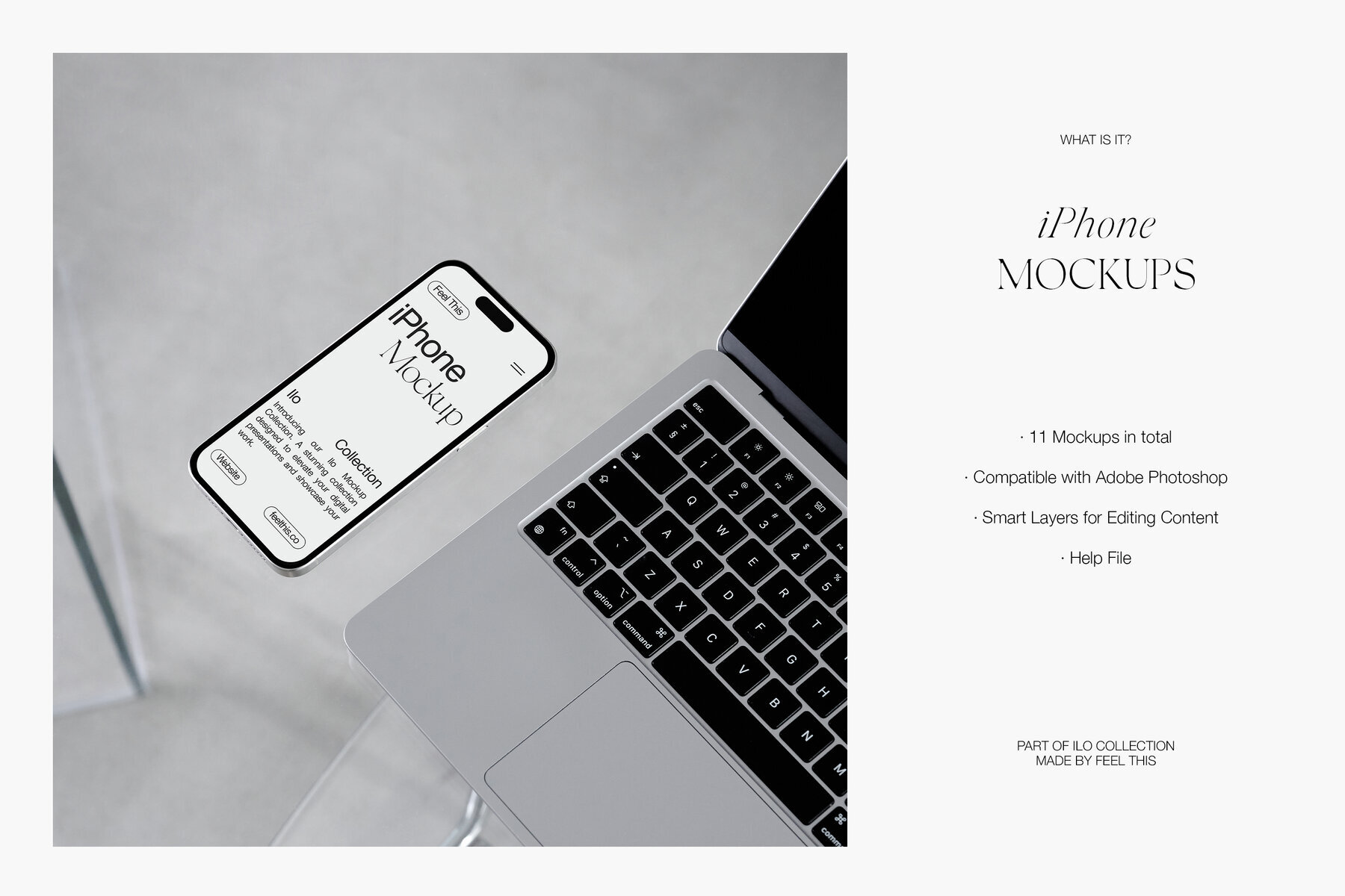 iPhone Magazine and iPad Mockups for Photoshop PSD 2