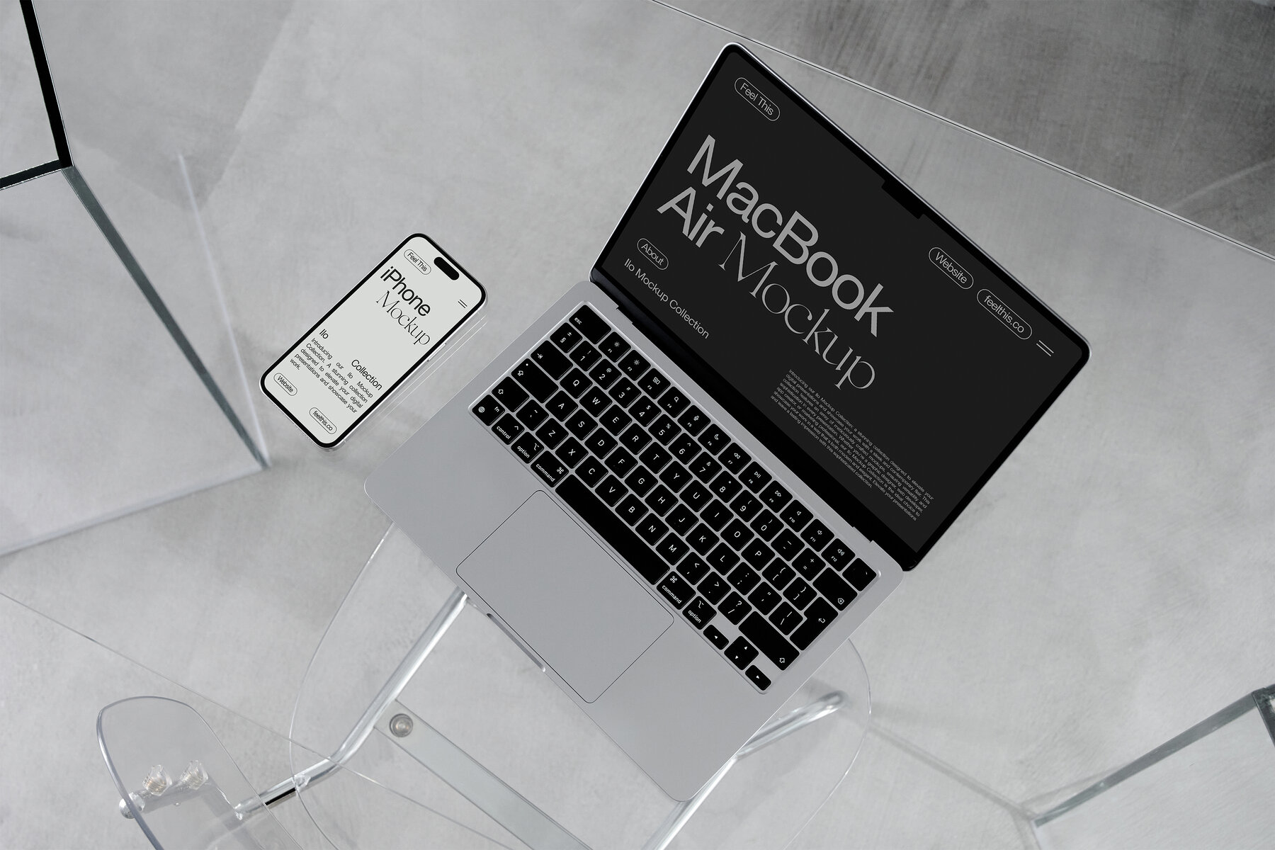 iPhone Magazine and iPad Mockups for Photoshop PSD 5