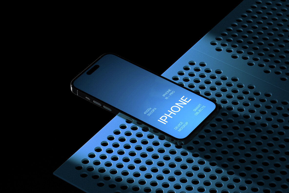 iPhone 16 Pro Mockups Set 5