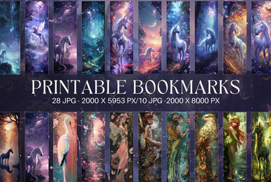 Fairy Bookmarks Printable