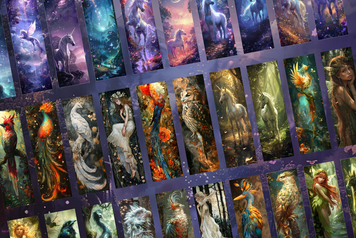 Fairy Bookmarks Printable 3