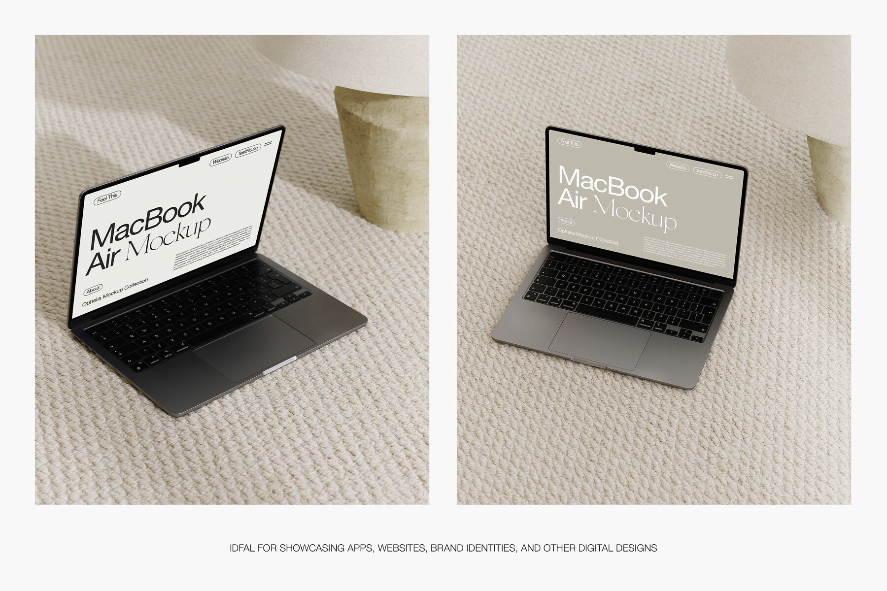 Aesthetic MacBook Mockups for Photoshop PSD 3