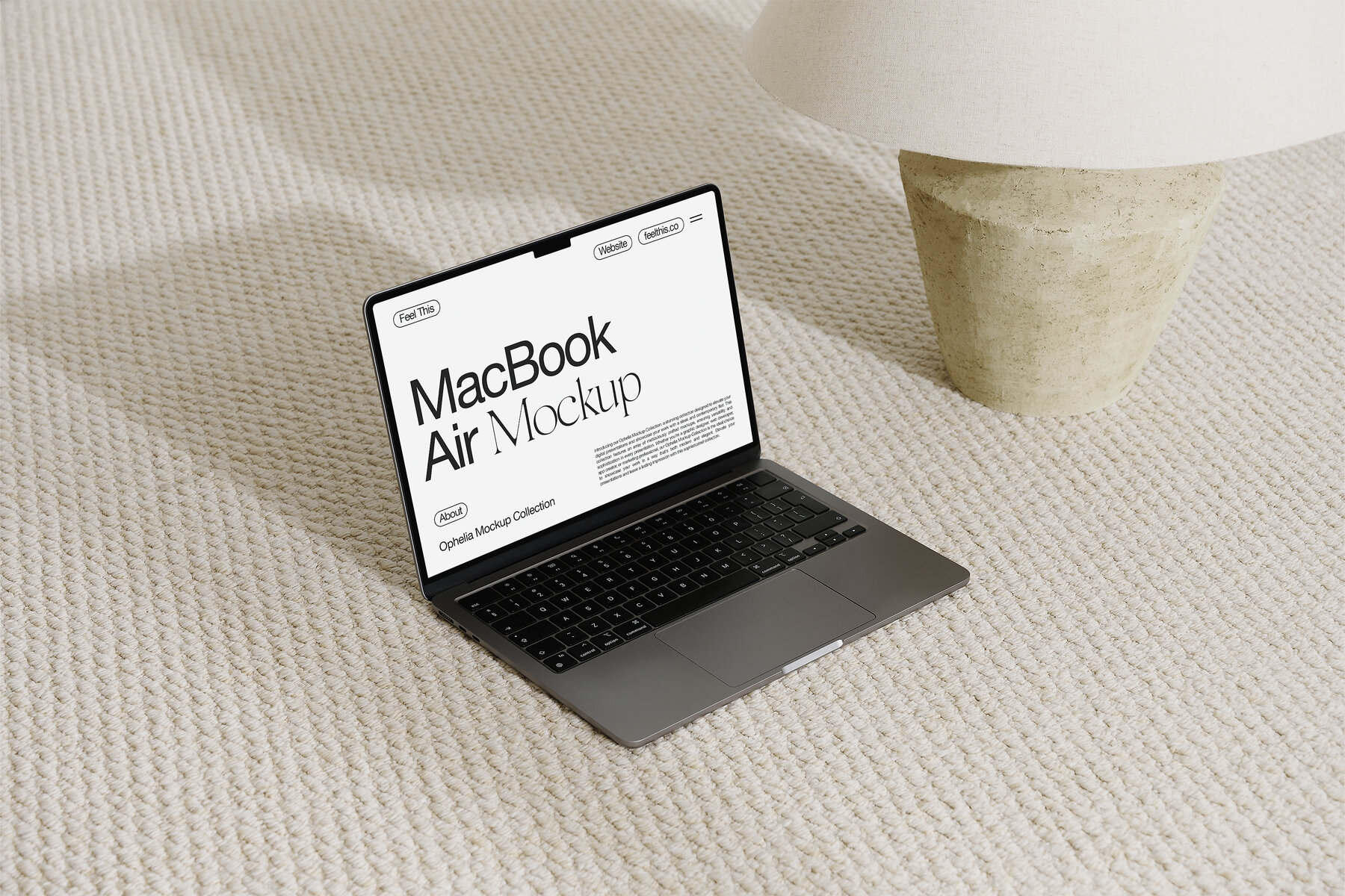 Aesthetic MacBook Mockups for Photoshop PSD 4