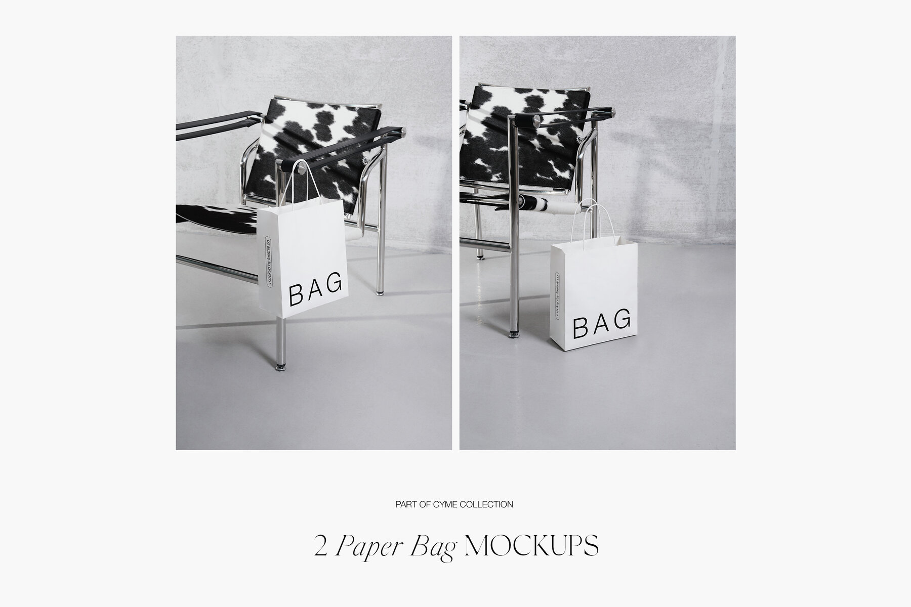 Paper Bag Mockups for Photoshop PSD 4