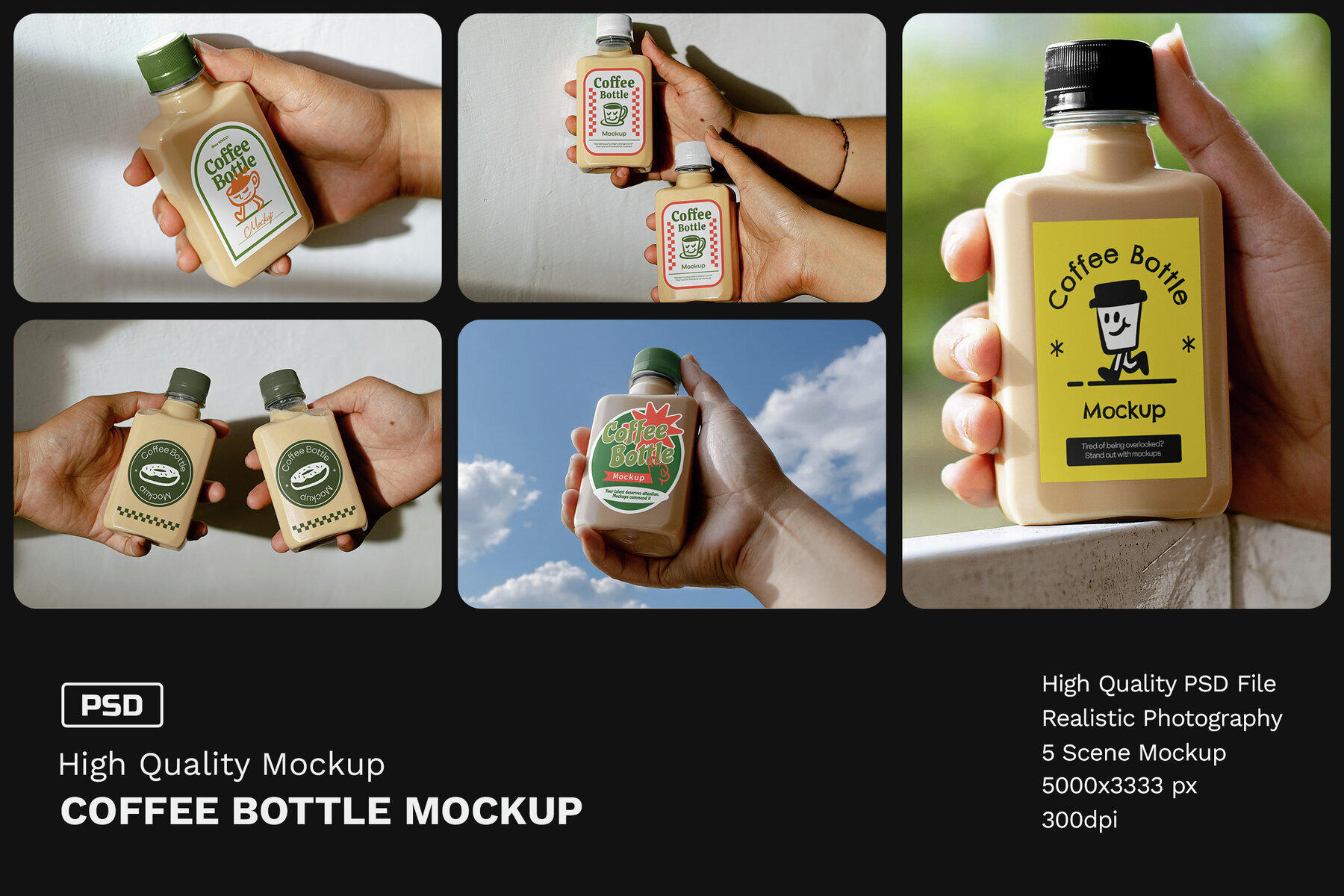 Coffee Bottle Mockup   VOL 1 1