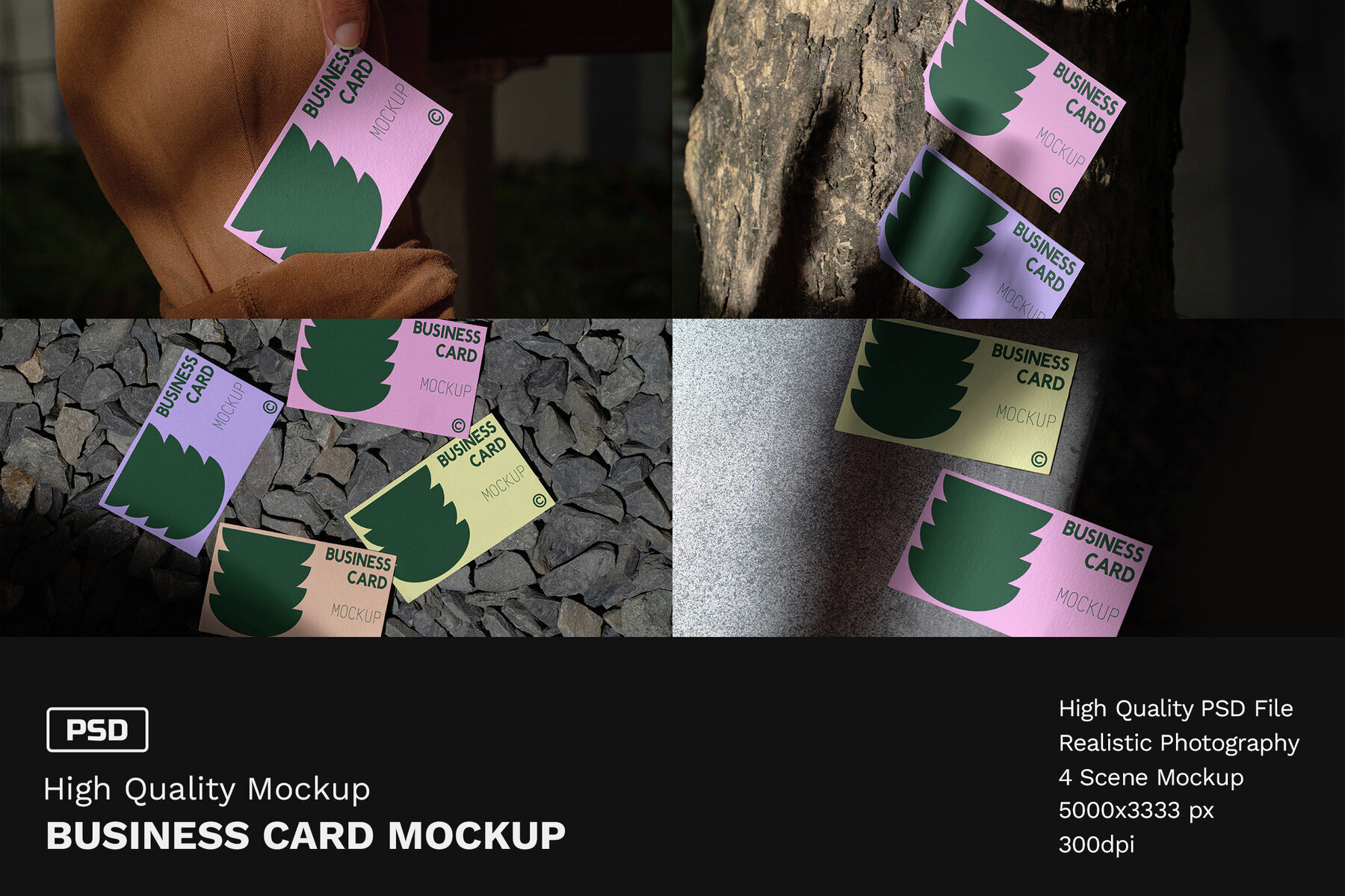 Business Card Mockup   VOL 3 1