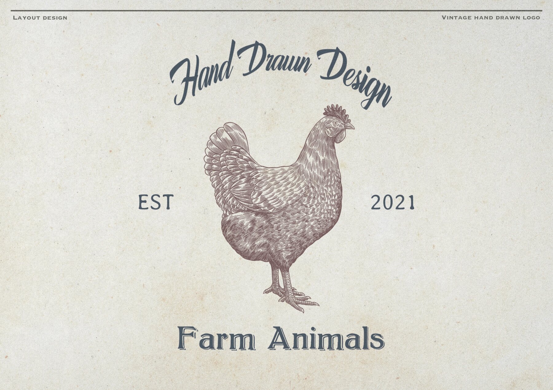 Poultry Farm Animal Vintage Illustration 12