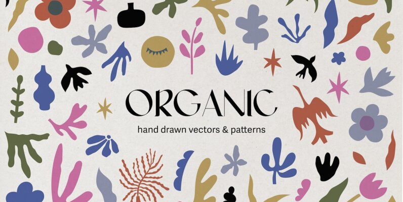 Organic Shapes Vectors