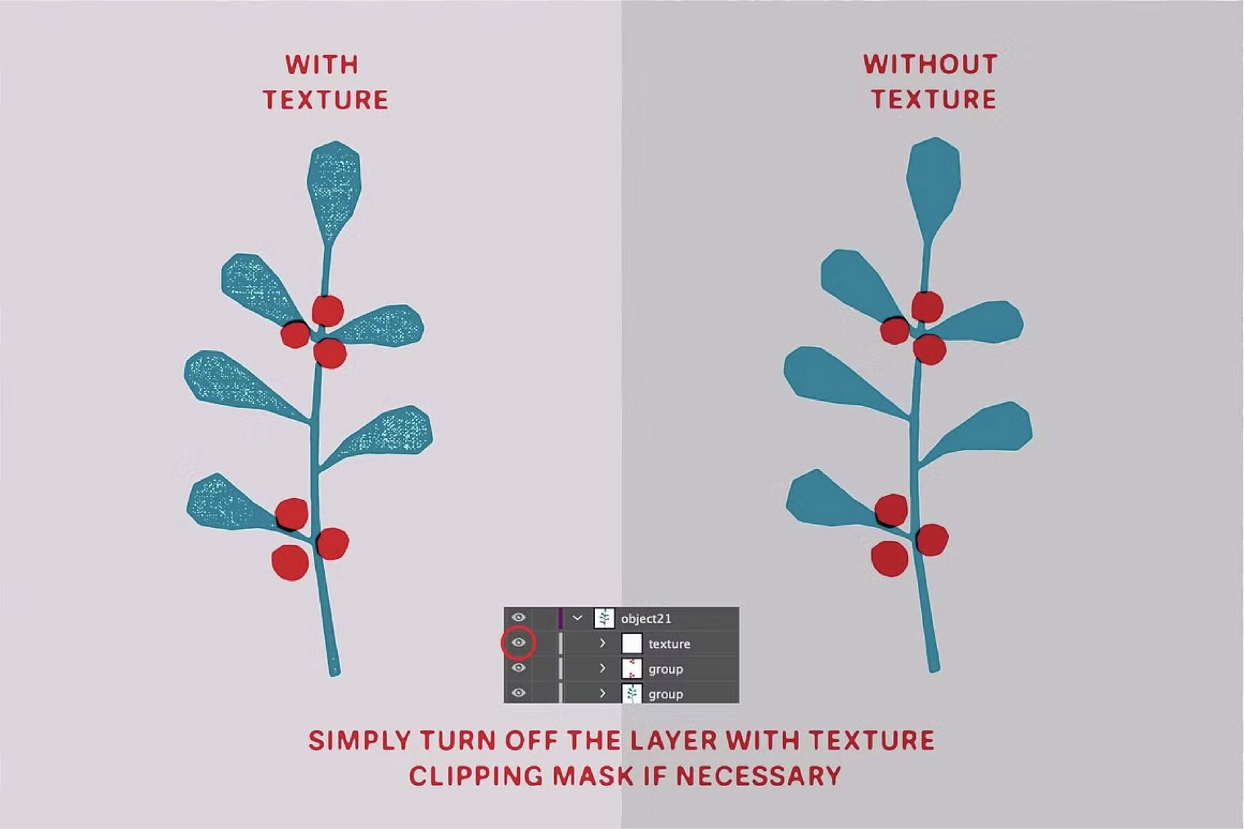 Winter Holidays Stamp effect vectors 5