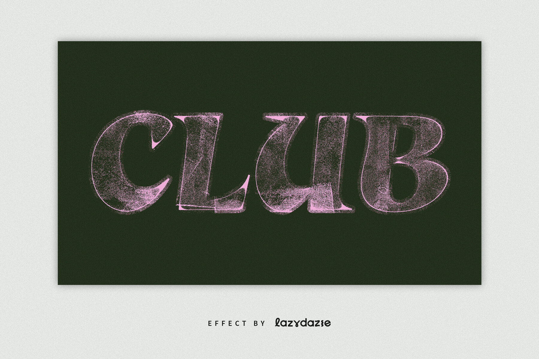 Grunge Stamp Text Effect Mockup 3