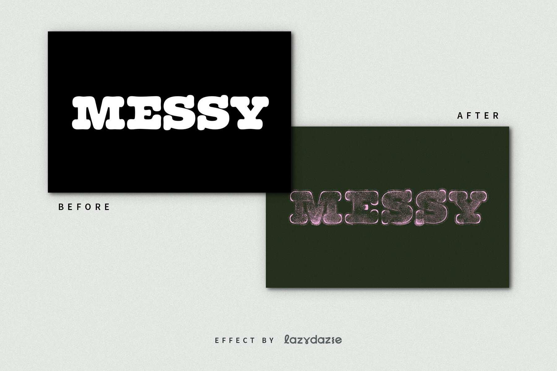 Grunge Stamp Text Effect Mockup 4