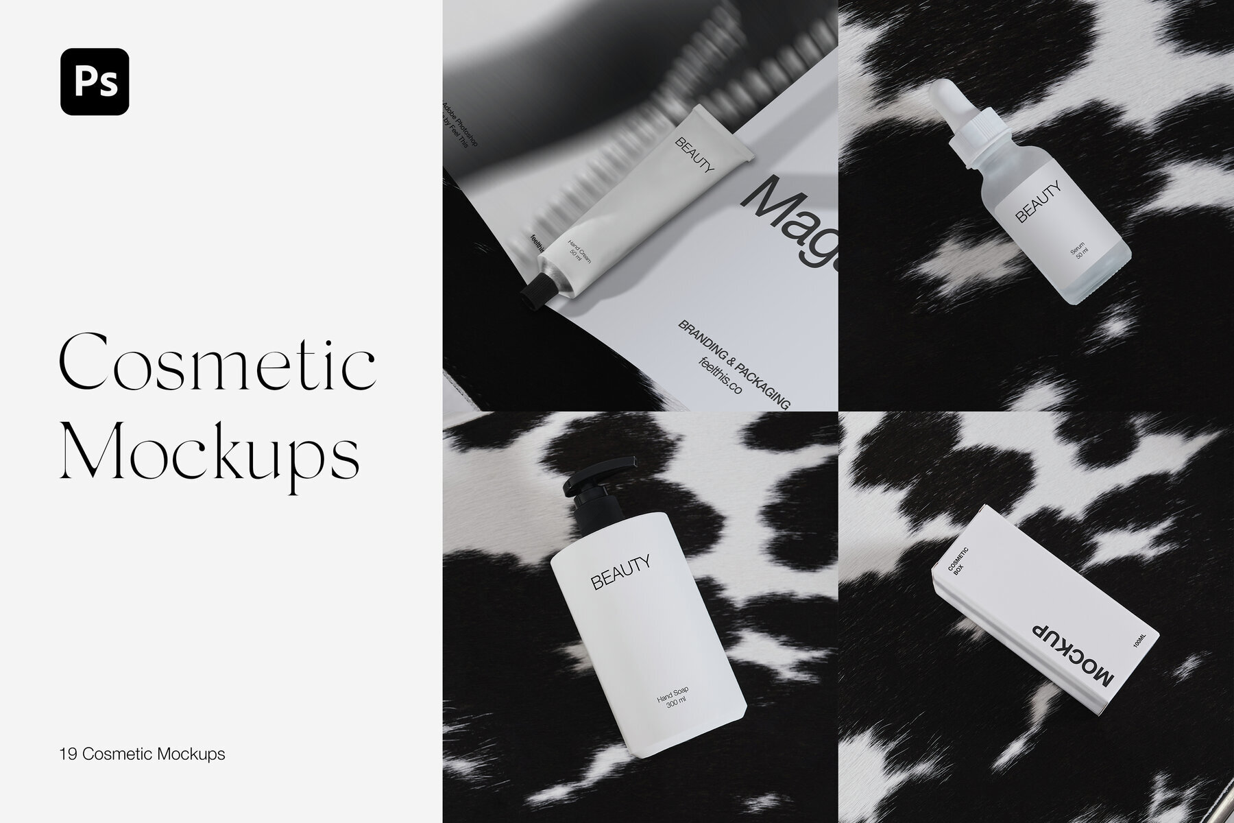 Hand Cream Tube Cosmetic Bottle Glass Dropper Bottle Magazine 1