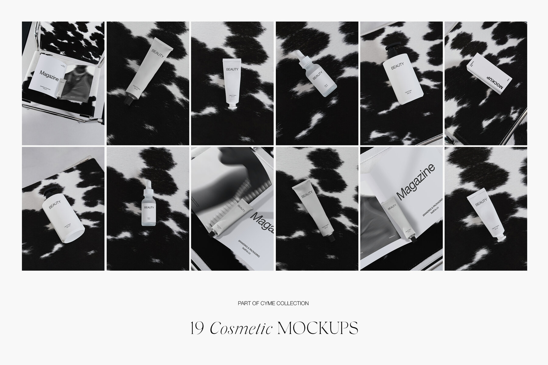 Hand Cream Tube Cosmetic Bottle Glass Dropper Bottle Magazine 7