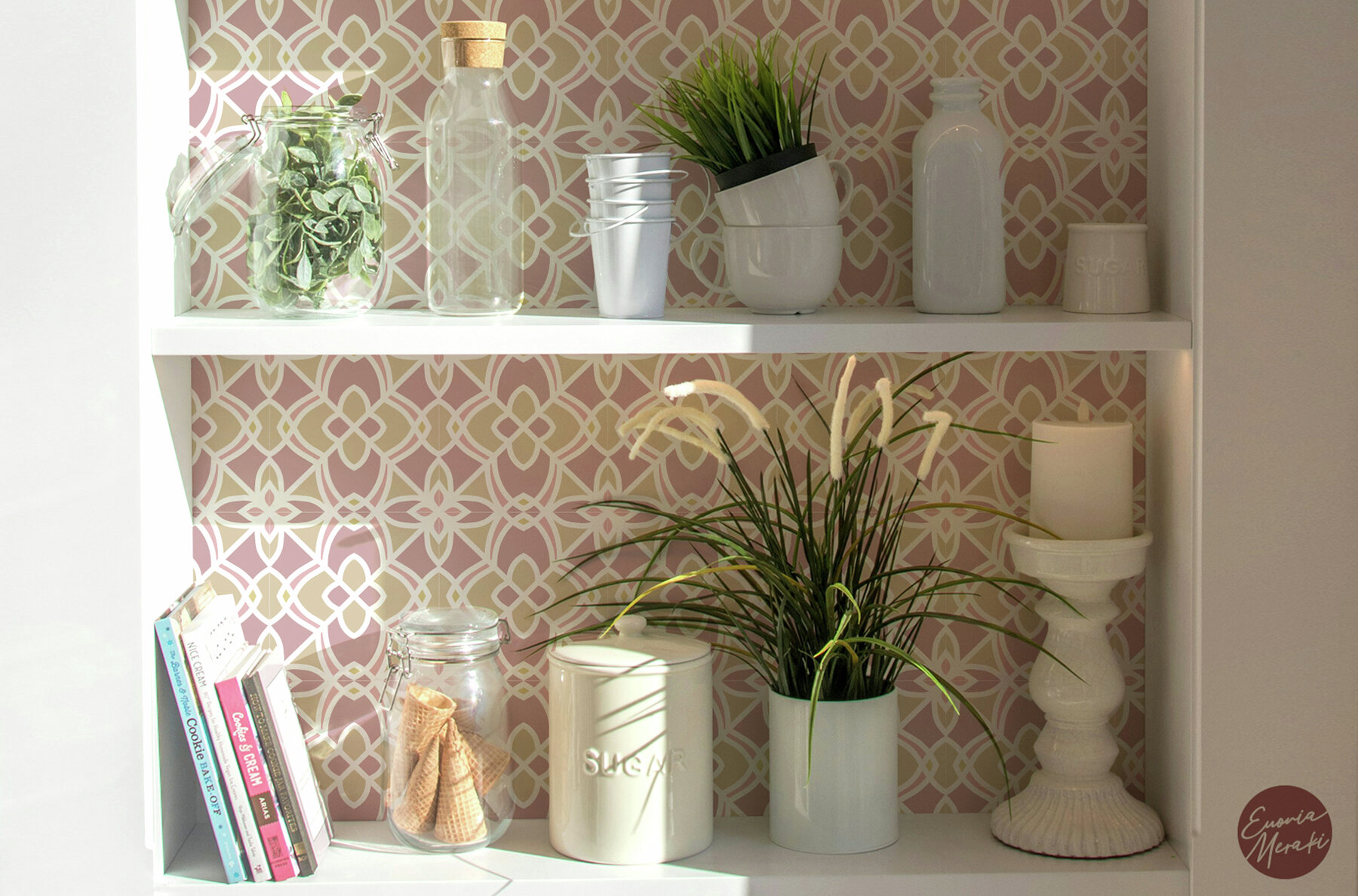 Moroccan Tiles Vintage Backgrounds 7