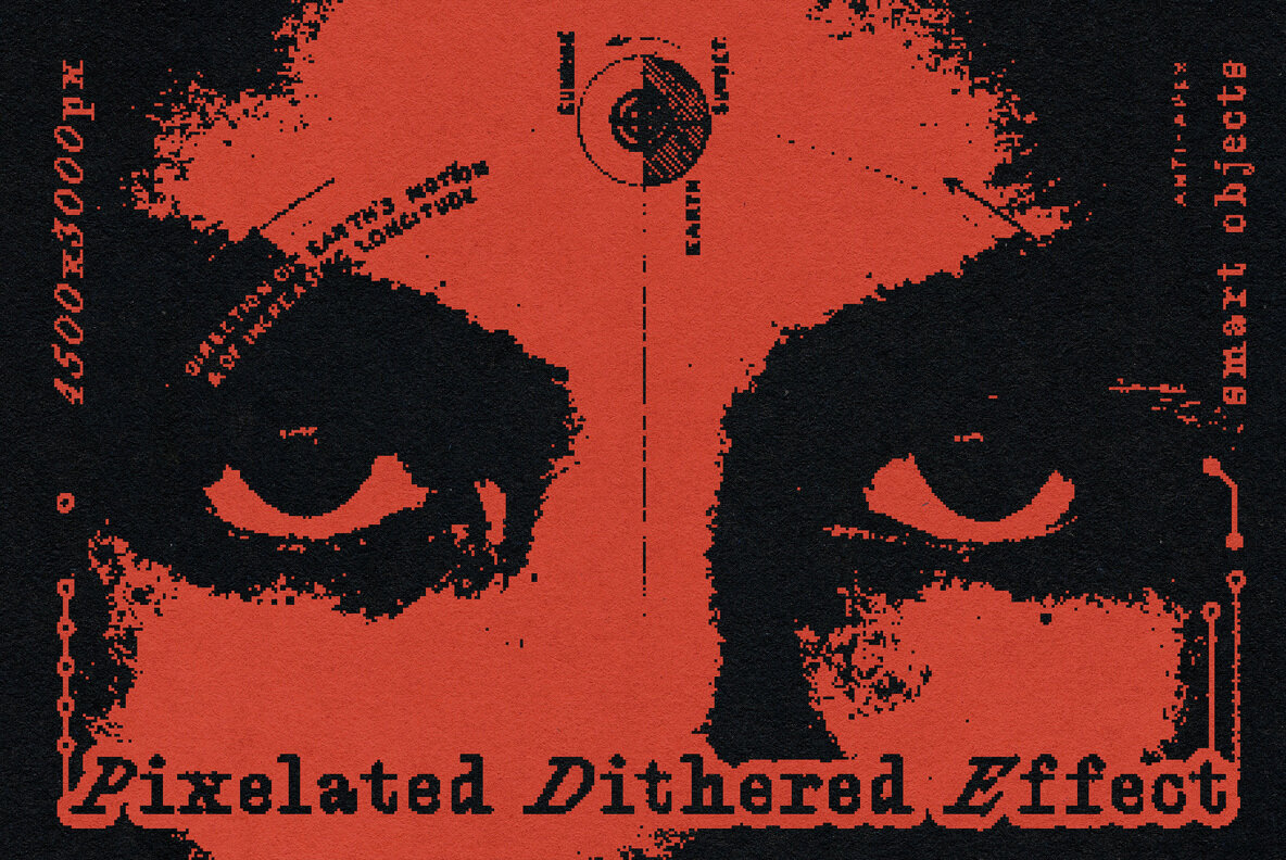 Pixelated Dithered Effect 1