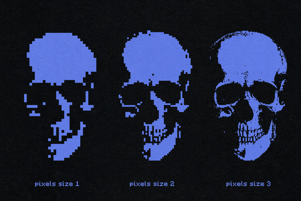 Pixelated Dithered Effect 2