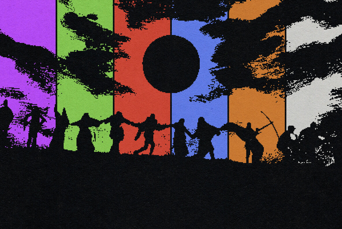 Pixelated Dithered Effect 3