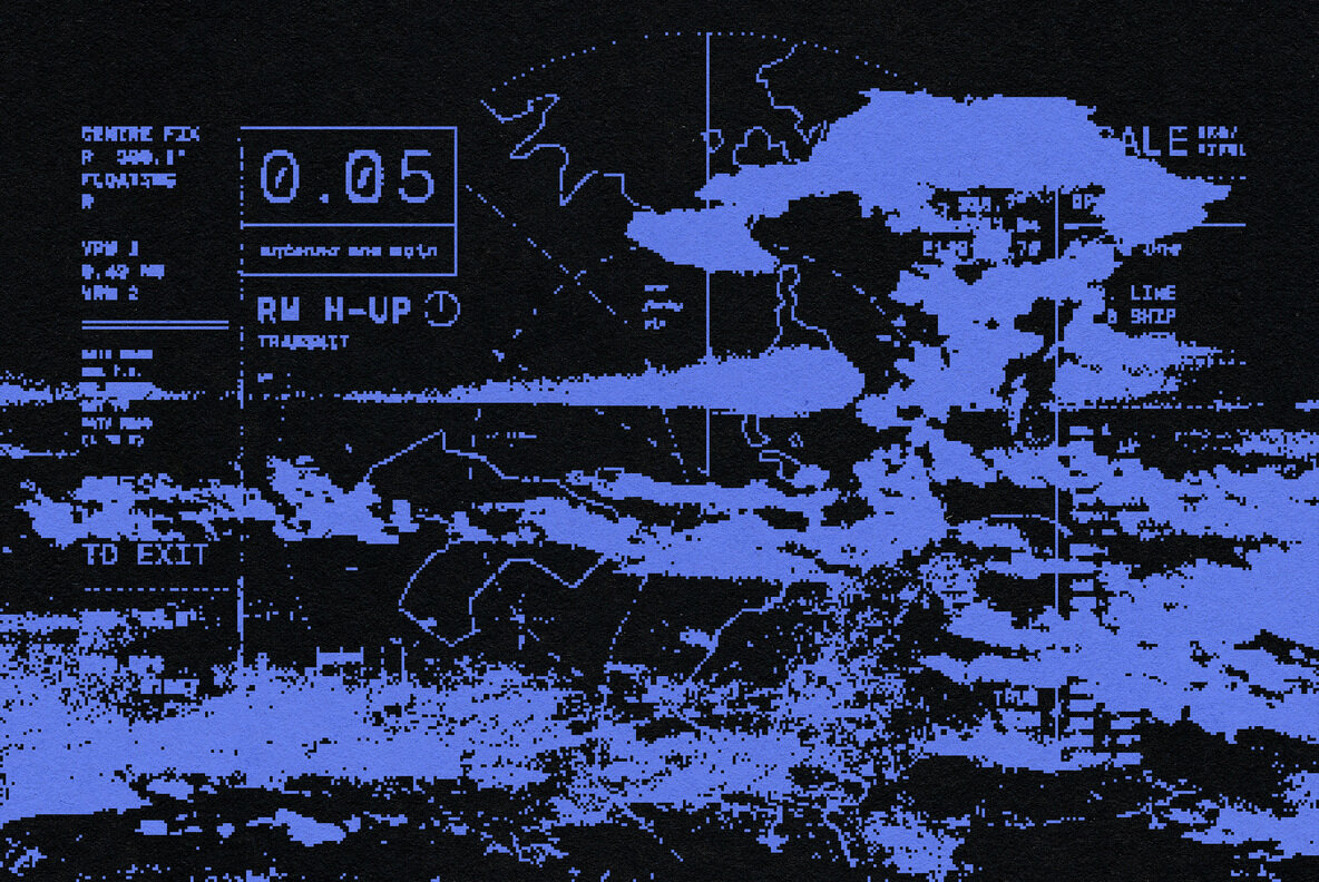 Pixelated Dithered Effect 8