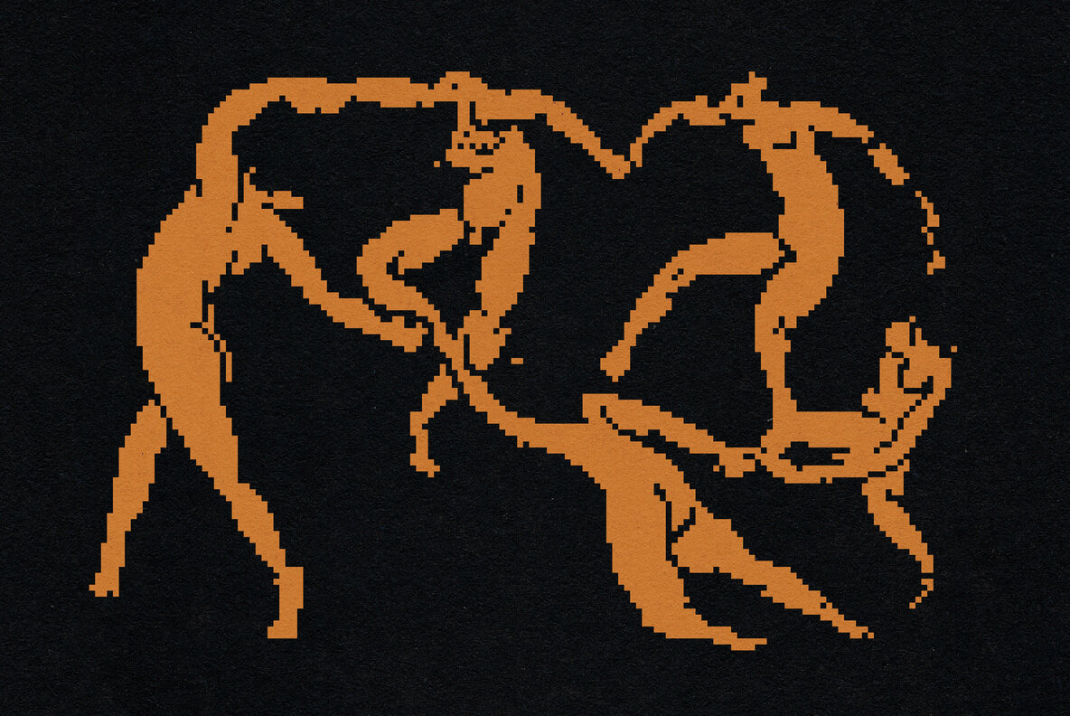 Pixelated Dithered Effect 9