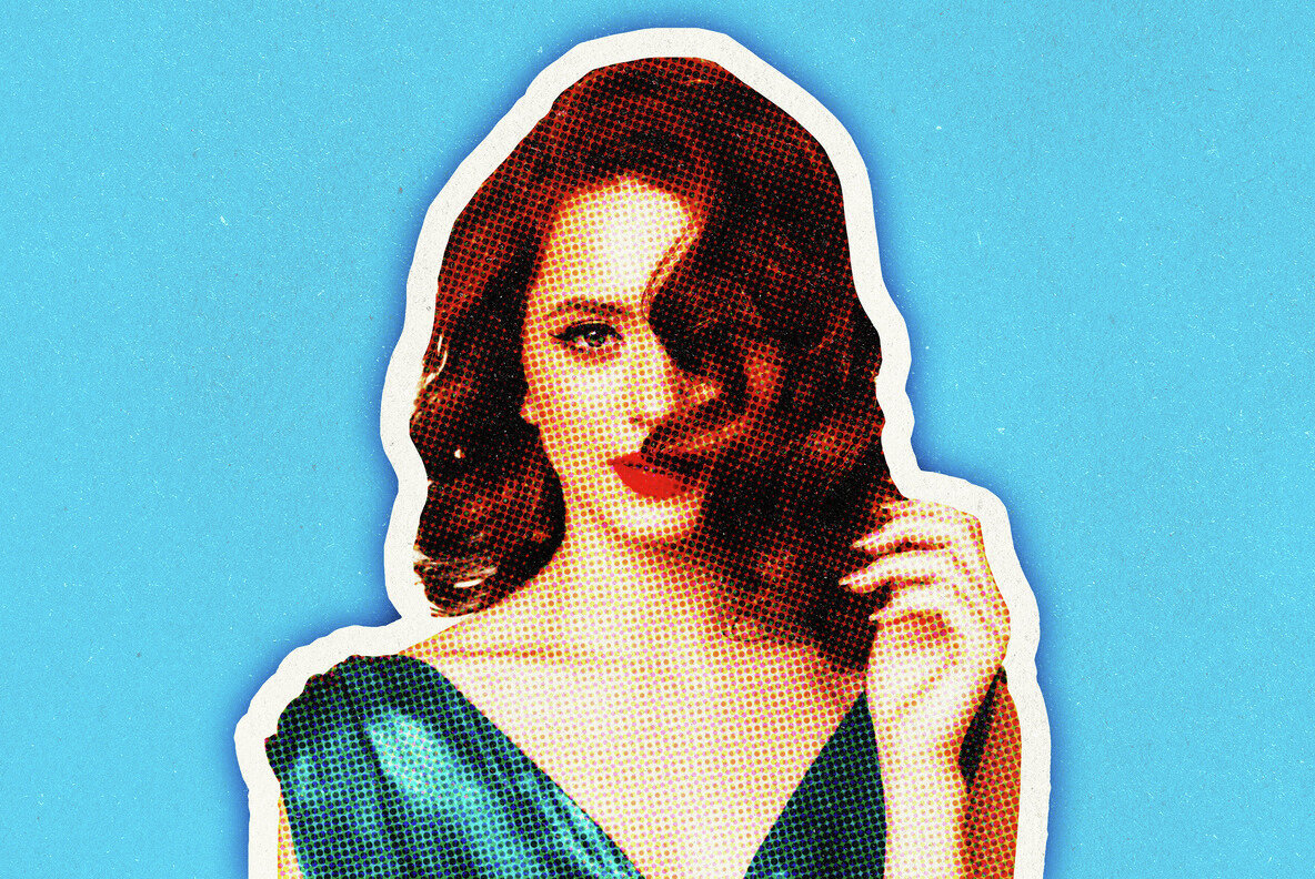 Cut Out Halftone Photo Effect 3