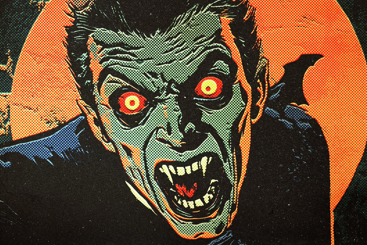 Retro Comic Halftone Photo Effect 5