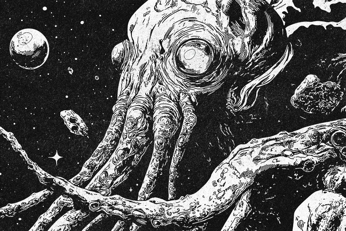 B and W Print Effect 5