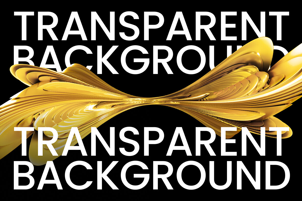 Abstract Gold 3D Shapes 15