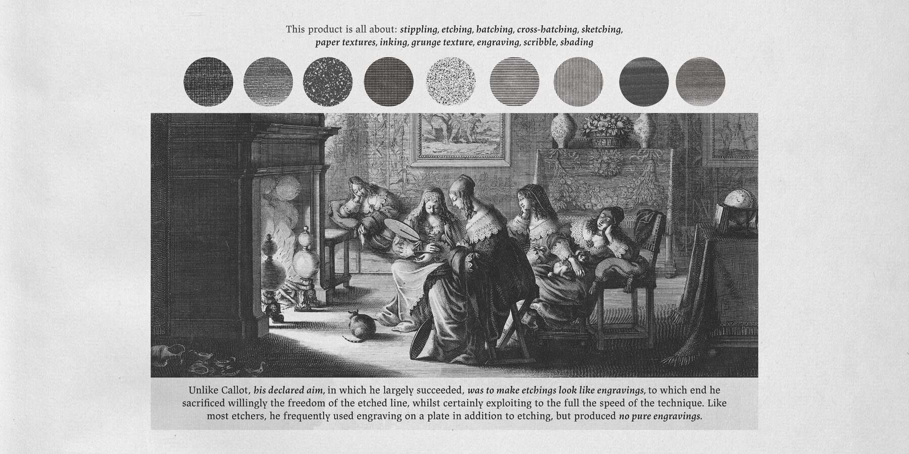 Abraham Bosse Procreate Kit 6