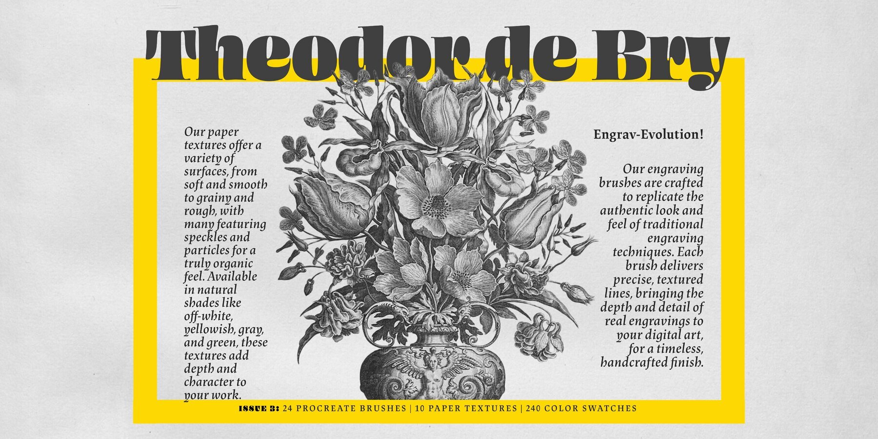 Theodor de Bry Procreate Kit 1