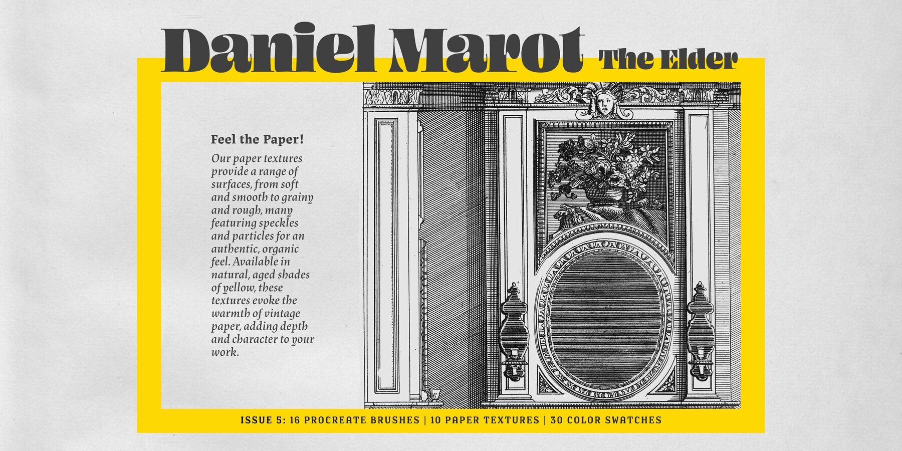 Daniel Marot Procreate Kit 1