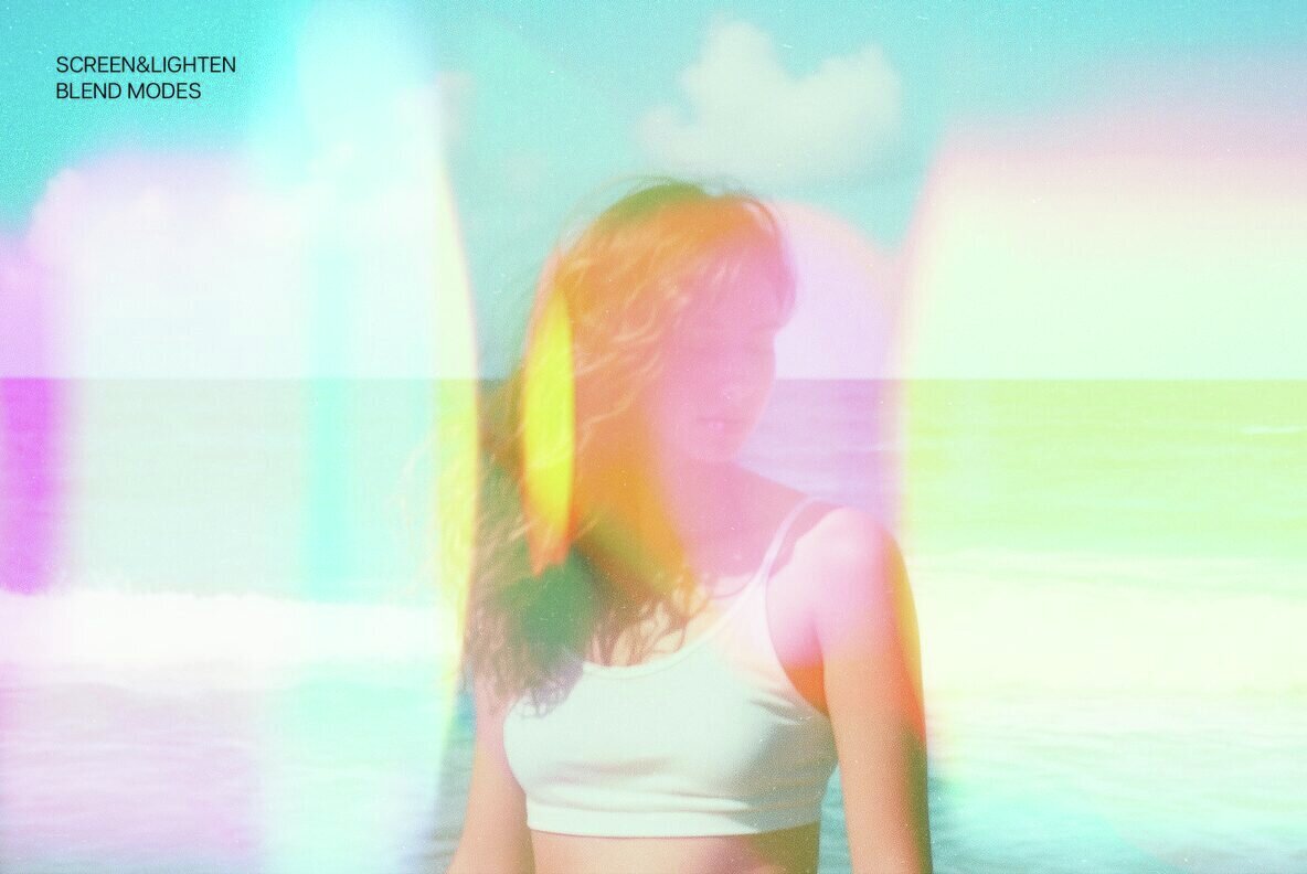 Vintage Light Overlays Pack 3