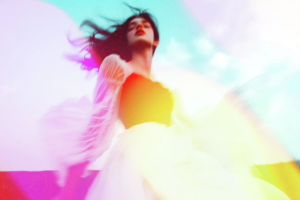 Vintage Light Overlays Pack 5