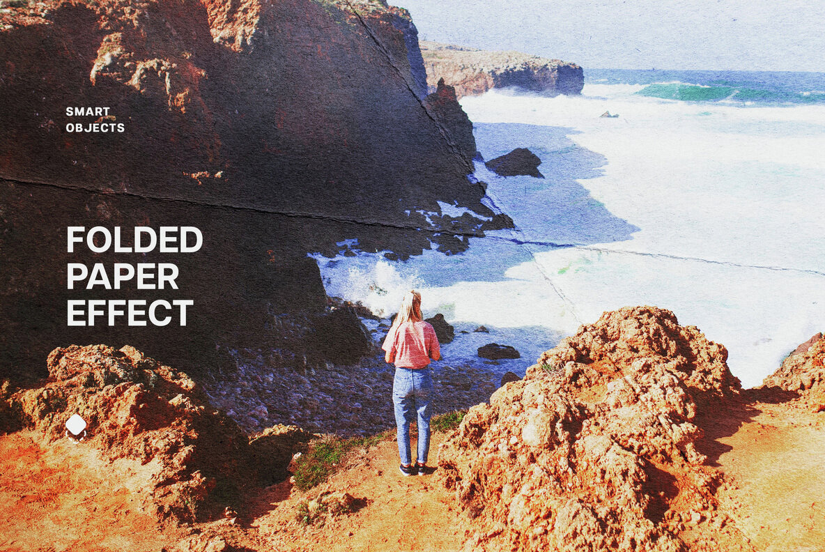 Folded Paper Design Effect 1