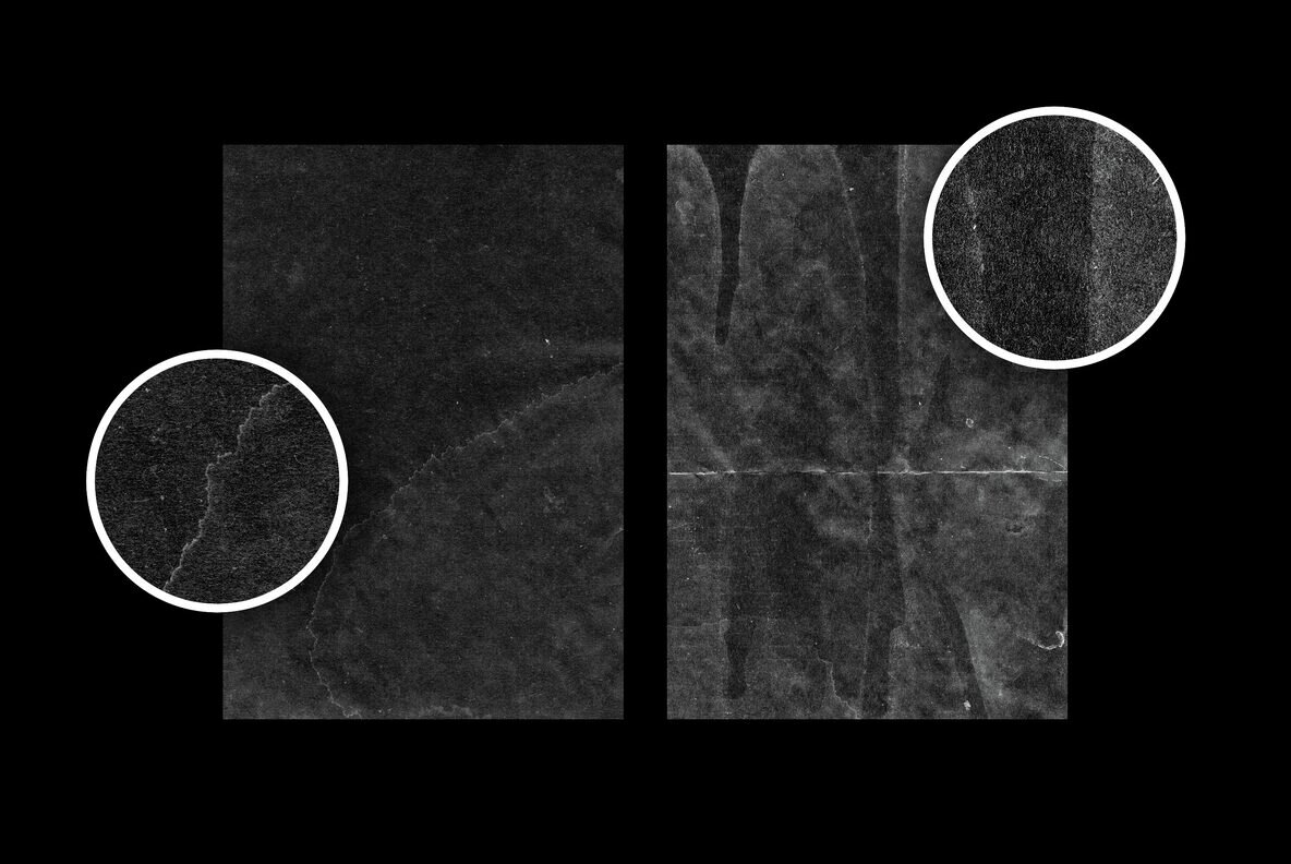 Authentic Black Paper Overlay Textures 6