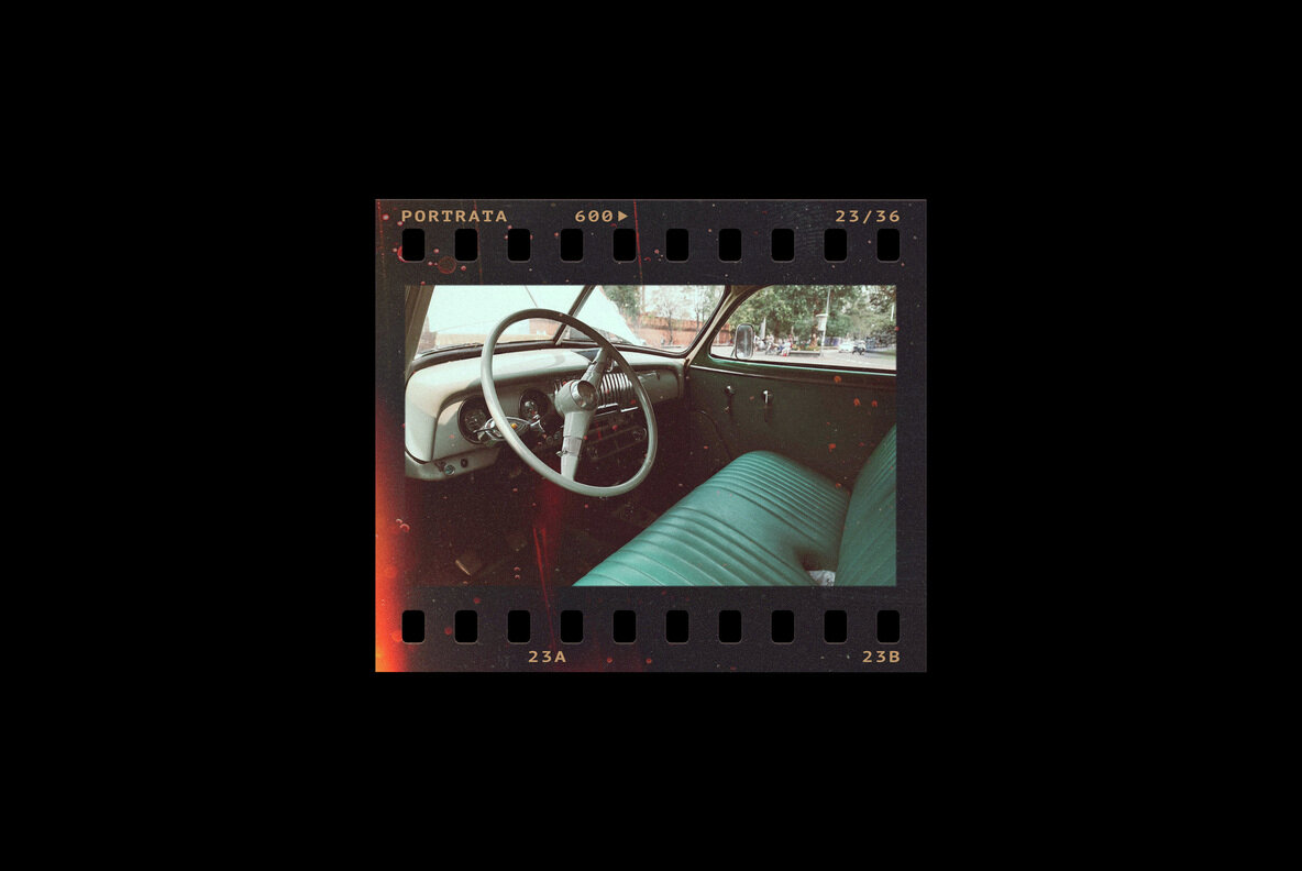 Retro Film Frames Bundle 5