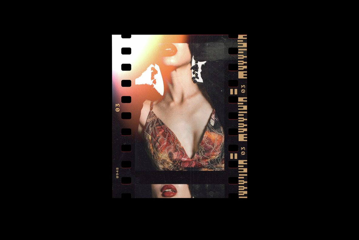 Retro Film Frames Bundle 11