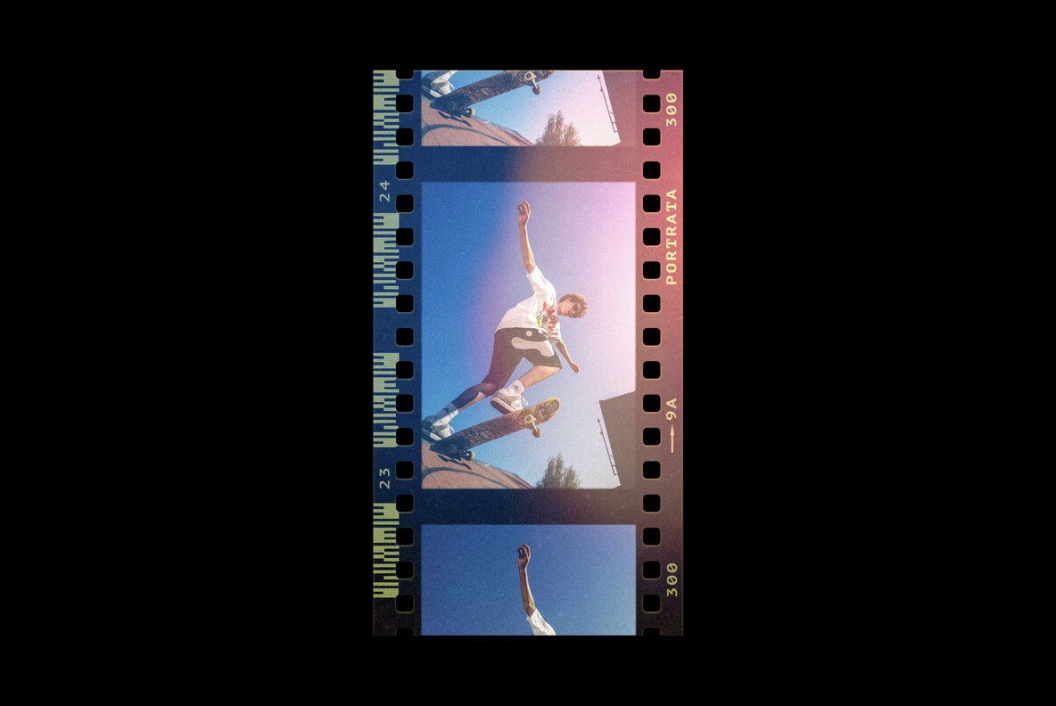 Retro Film Frames Bundle 12