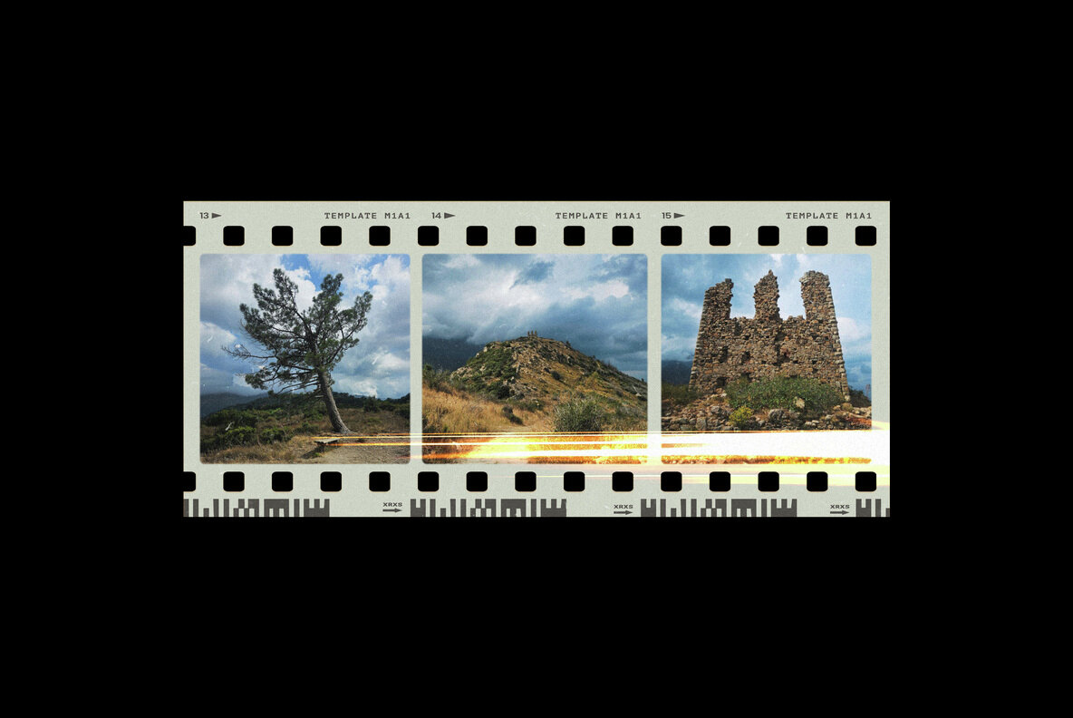 Retro Film Frames Bundle 18