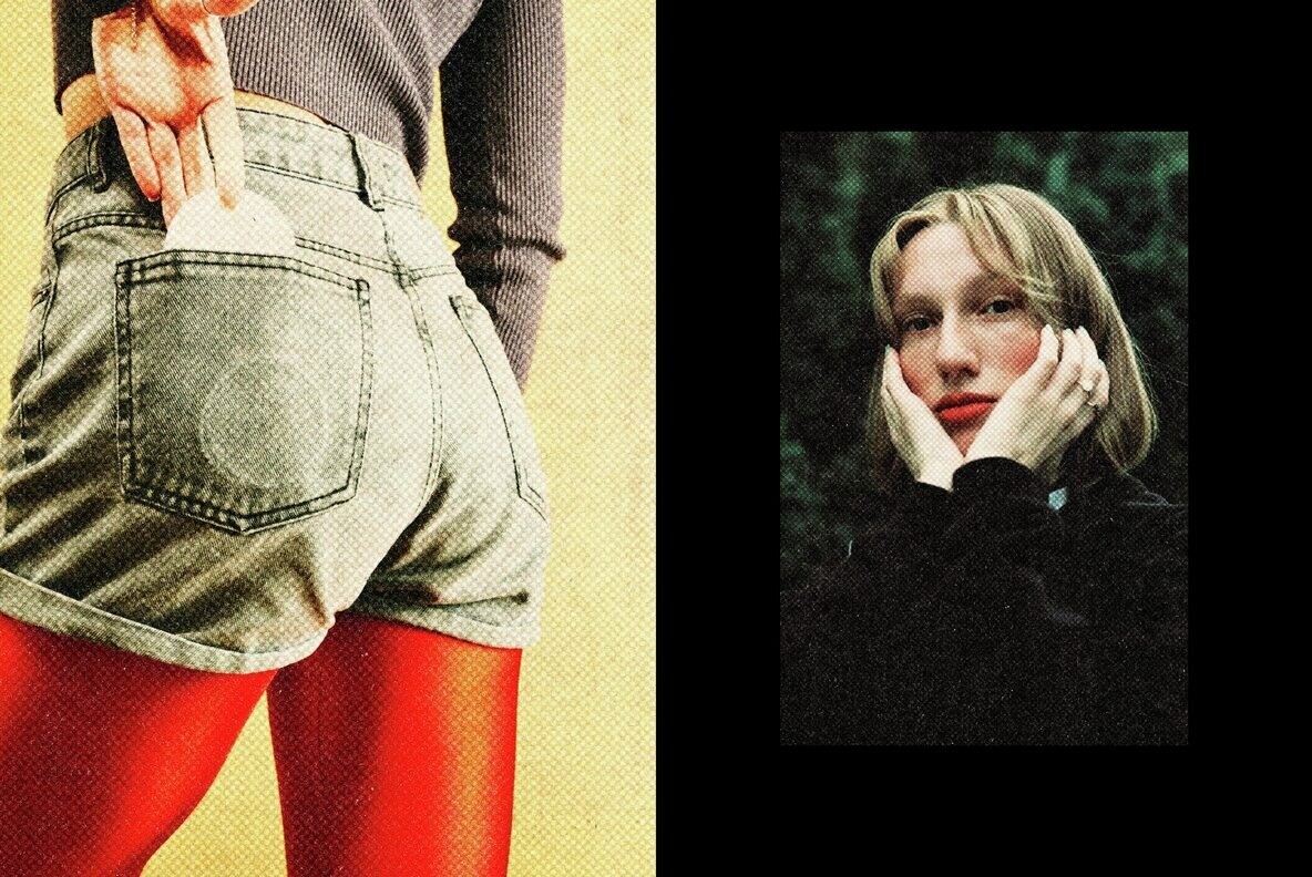 Authentic Vintage Printer Photo Effect 2