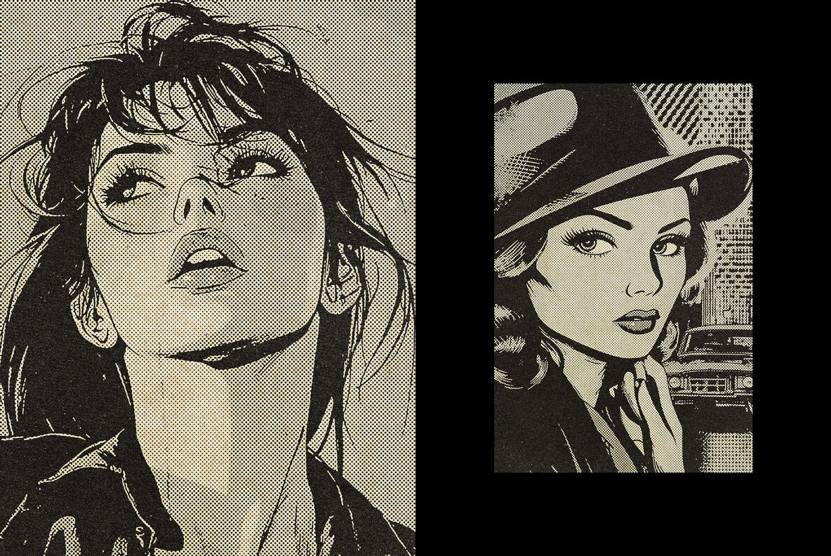 Retro Halftone Print Effect 6