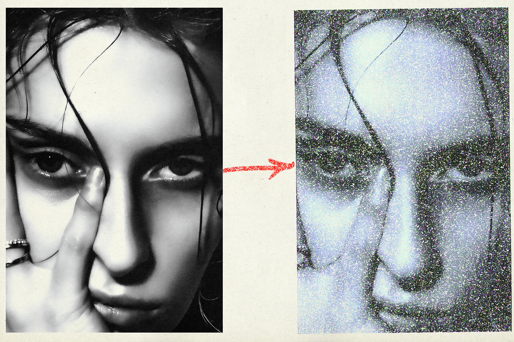 Hard Noise Printer Texture Pack 7