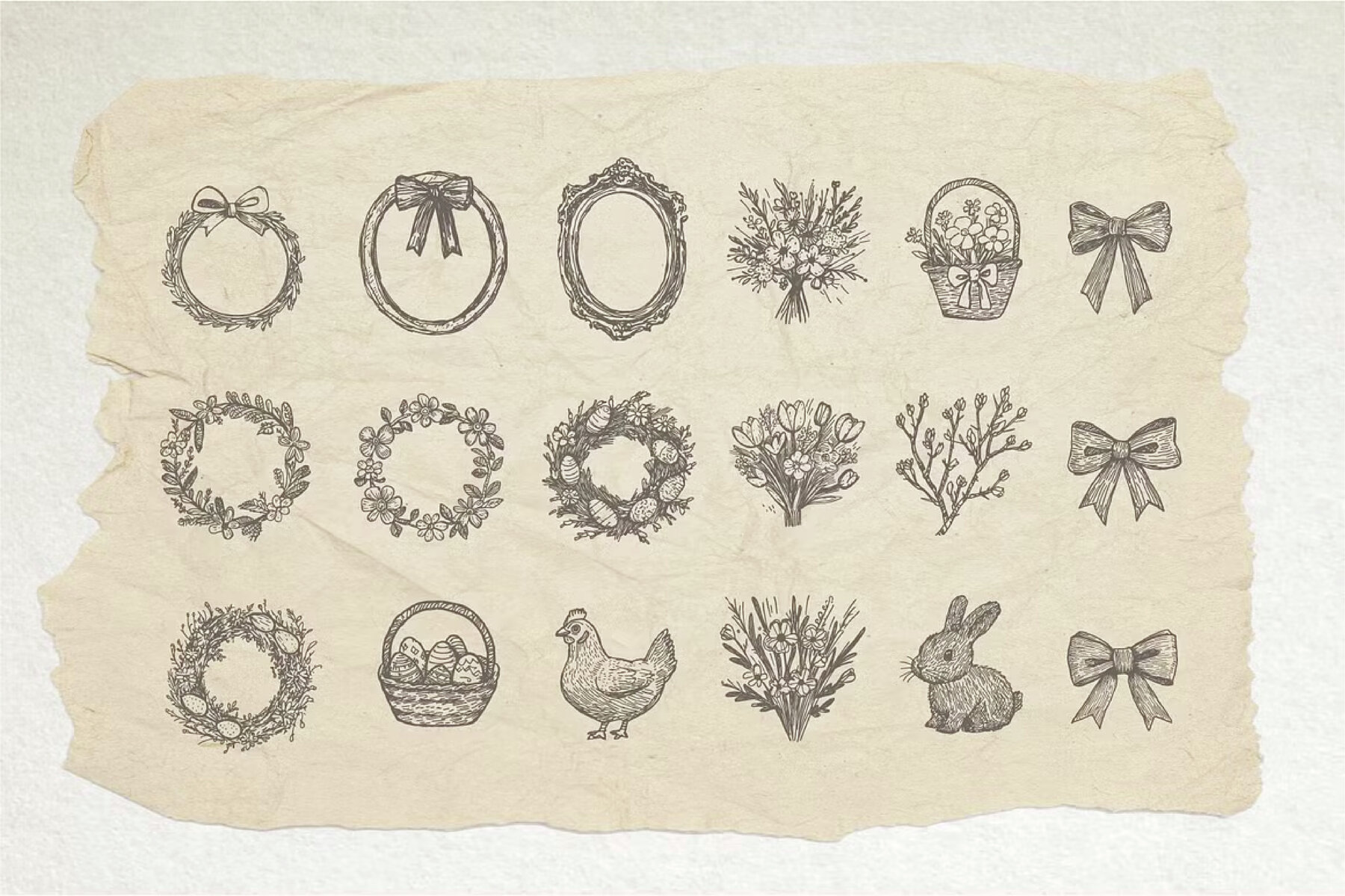 Easter vector clipart 4