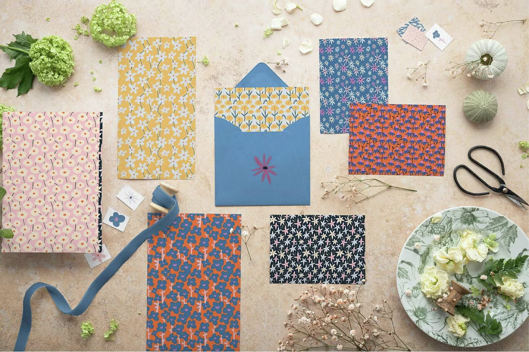 Flower Power Hand Drawn Clipart 4