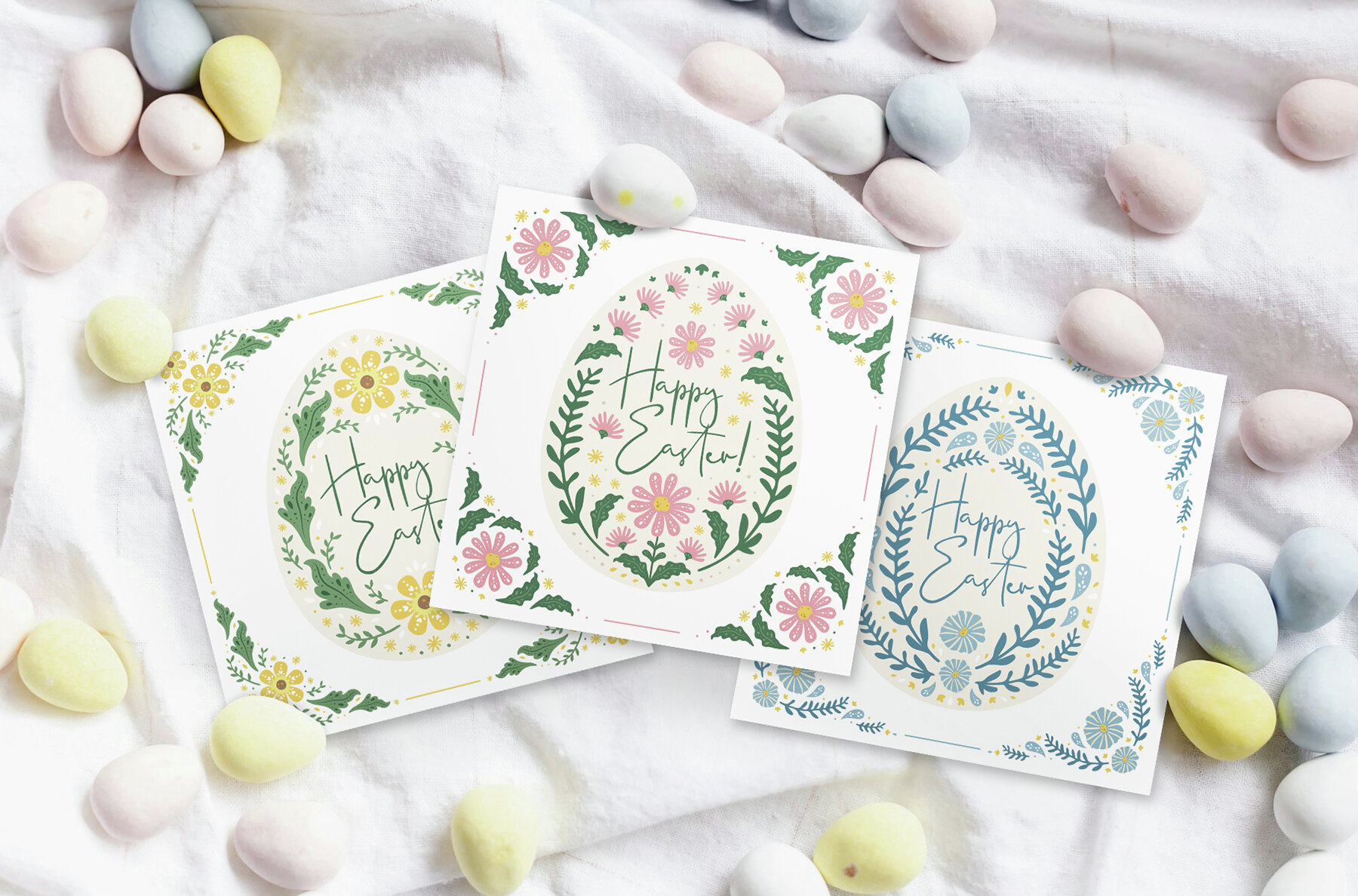 Easter Bunny and Eggs Cards Vol 1 6