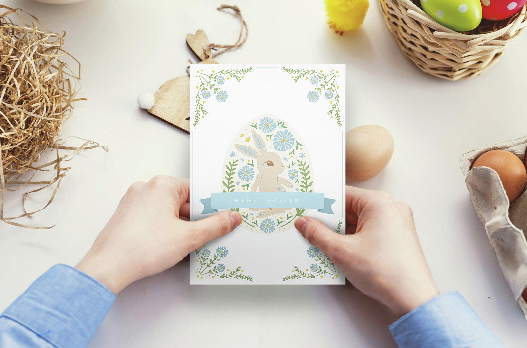 Easter Bunny and Eggs Cards Vol 1 7