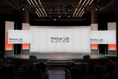 Conference Stage 01ML Mockup