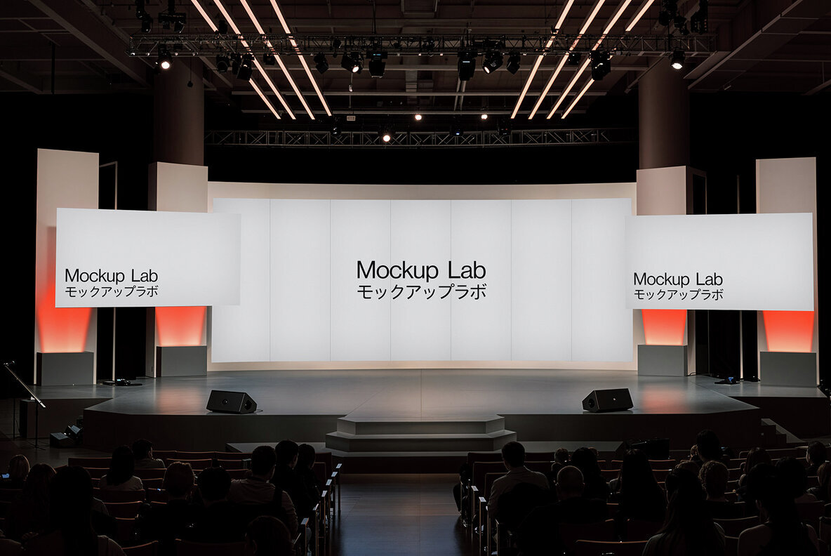 Conference Stage 01ML Mockup 1